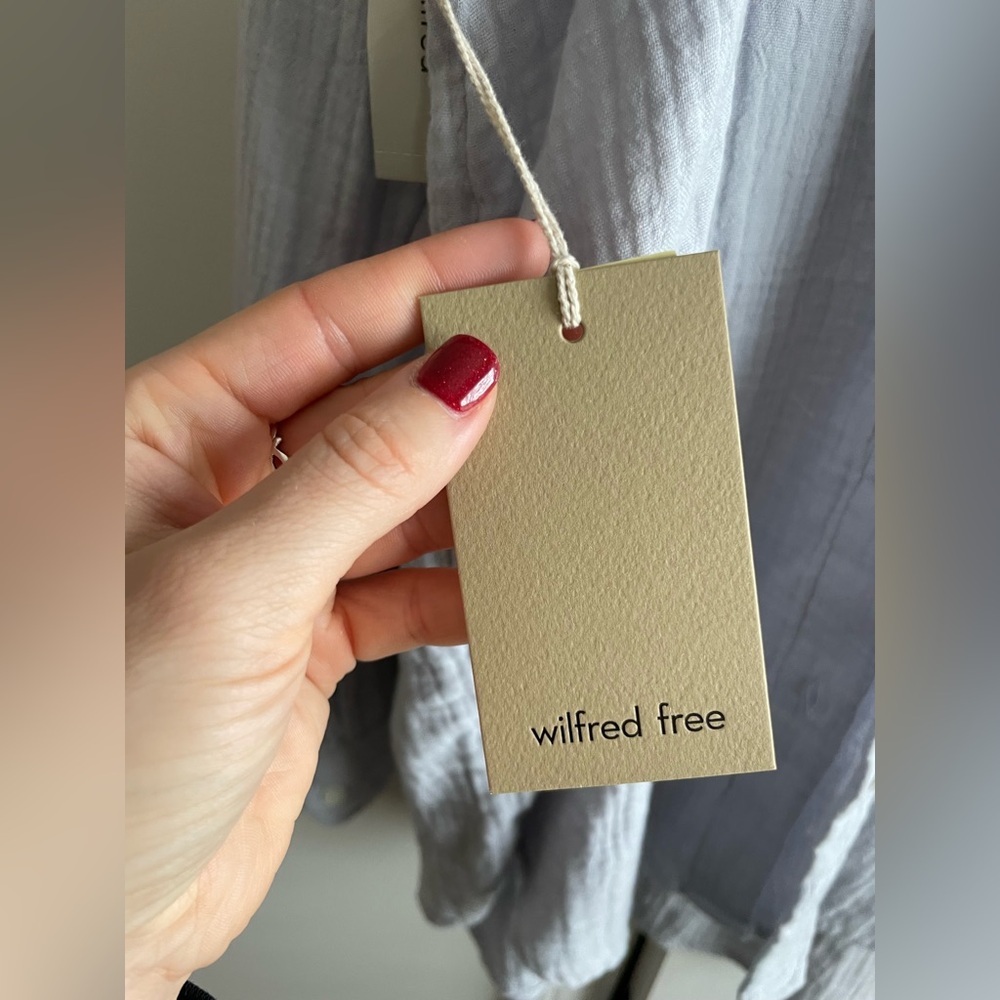 Nwt! Wilfred Free Button Down Blouse - image 5